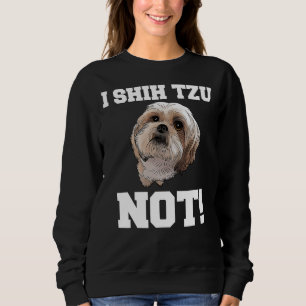 Sudadera Perro I Shih Tzu No Perro Cachorro