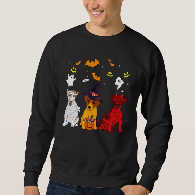 Sudadera Perro Jack Russell (Anverso)