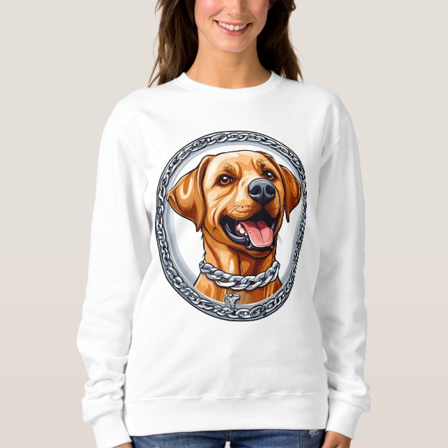Sudadera Perro Labrador Adorable (Anverso)