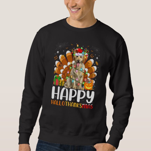Sudadera Perro Labrador Retriever Halloween Navidad Halloth (Anverso)