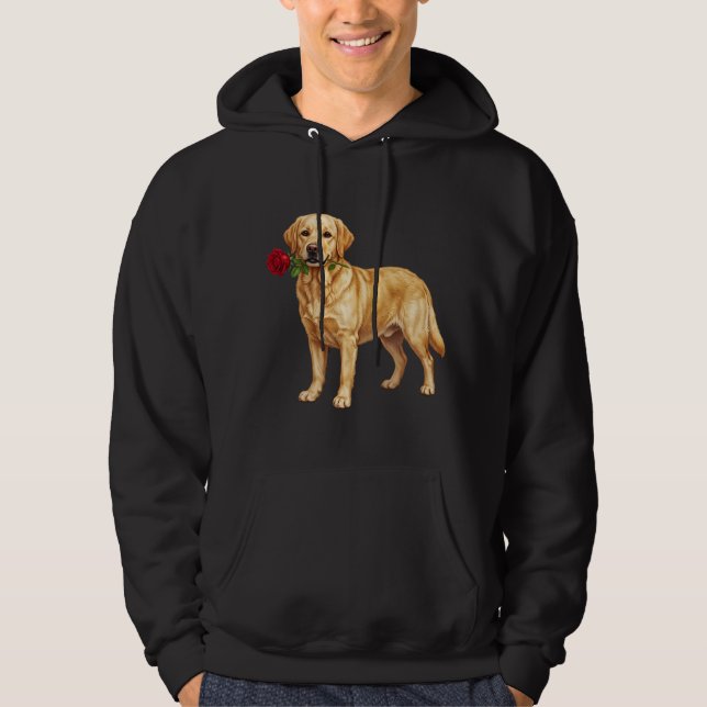 Sudadera Perro Labrador Retriever Lindo (Anverso)