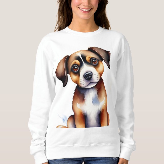 Sudadera Perro lindo (Anverso)