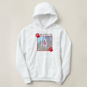 Sudadera Perro lindo Feliz Día de San Valentín, Papas rojas