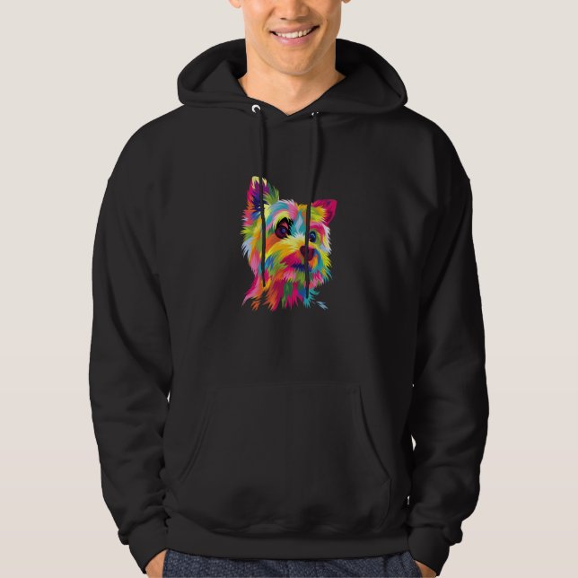 Sudadera Perro lindo para la adopción divertida de perros c (Anverso)