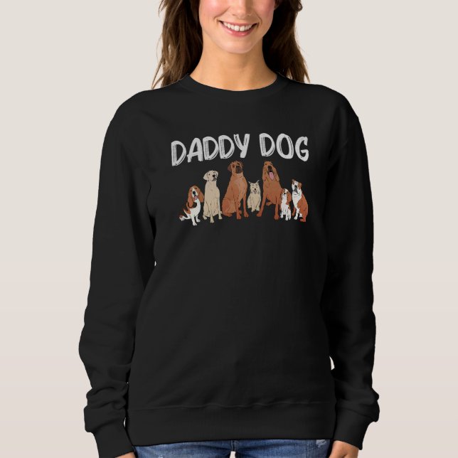Sudadera Perro lindo para los hombres Perro perro perro per (Anverso)