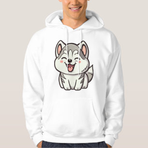 Sudadera Perro lindo siberiano cascarrón
