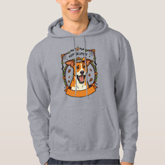 Sudadera perro lindo y feliz de Halloween