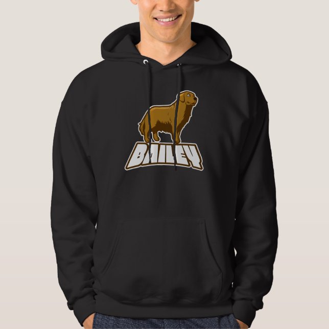 Sudadera Perro llamado Bailey Brown Labrador Pup (Anverso)