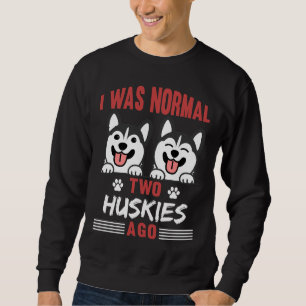 Sudadera Perro loco loco loco Husky Dueño