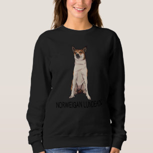 Sudadera Perro Loco Norwegian Lundehund