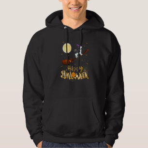 Sudadera Perro Malamute de Alaska monta bruja escopeta Hall
