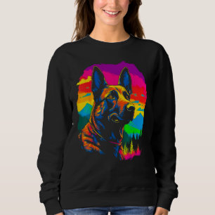 Sudadera Perro Malinois Belga Bosque