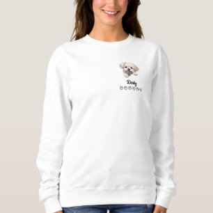 Sudadera Perro maltés