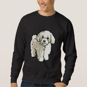 Sudadera Perro Maltes Cute Para Dueño Maltes Y Maltes