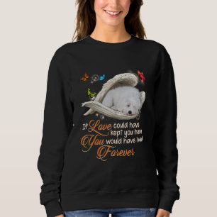 Sudadera Perro Maltés Paw Ama La Pérdida De Perro Hermoso M