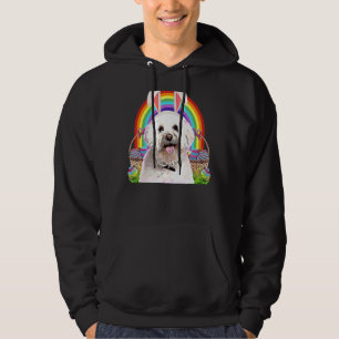 Sudadera Perro maltés Semana Santa Caza de huevos