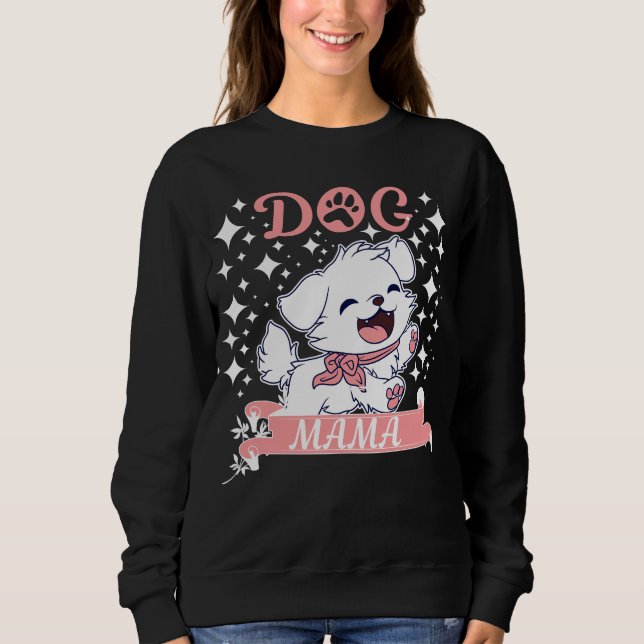 Sudadera Perro mamá (Anverso)