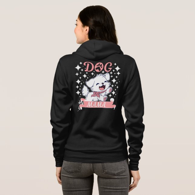 Sudadera Perro mamá (Reverso completo)