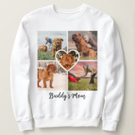 Sudadera Perro Mamá Personalizado 5 Mascota Collage de foto