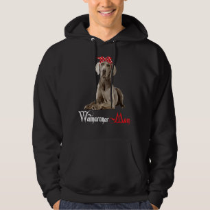Sudadera Perro Mama Puppy Mom Weimaraner