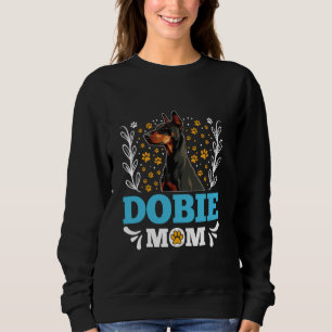 Sudadera Perro mami DOBIE MOM Doberman Dueñas de perros