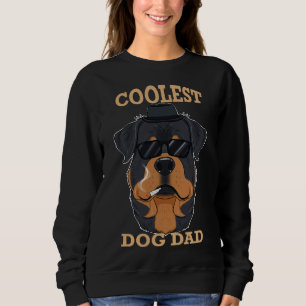Sudadera Perro más frío papá yo rottweiler Dad I Rottweiler