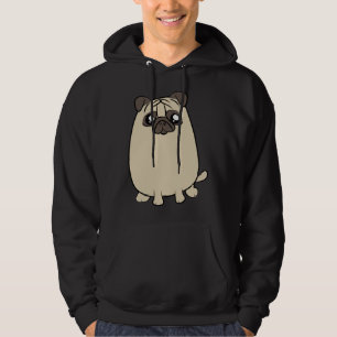 Sudadera Perro mascota de cachorros de pug lindo perro pug