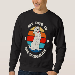 Sudadera Perro  Mi perro es mi hombre de ala Labrador Retri