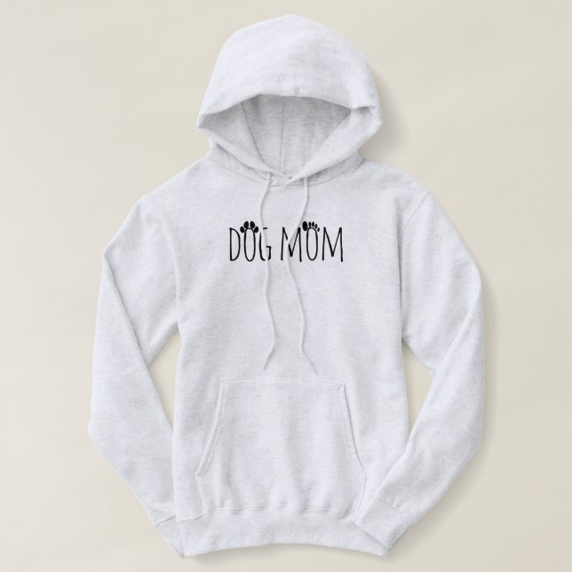 Sudadera Perro Mom Lover (Diseño del anverso)