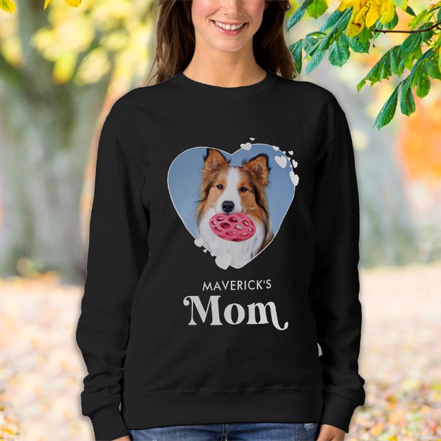 Sudadera Perro MOM Mascota personalizado foto Perro de cora (Subido por el creador)