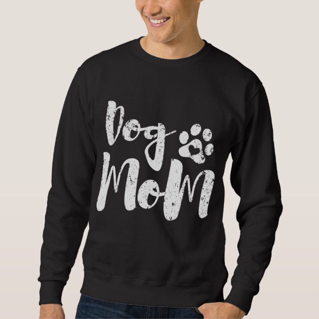 Sudadera Perro Mom Paw Gift (Anverso)