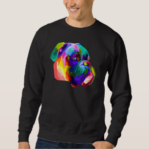 Sudadera Perro Mujeres coloridas Boxer de Guay Pitbull Mens