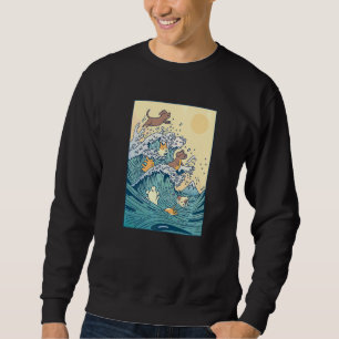 Sudadera Perro nadador Dueño de Perro Cachorro Mascota Perr