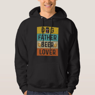 Sudadera Perro padre beer perro papá bebe día del padre