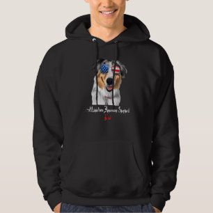 Sudadera Perro Papa Cachorro Papá Noel Pastor Norteamerican