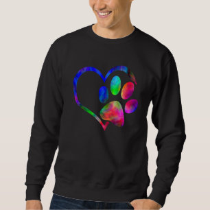 Sudadera Perro papá mamá cachorro amor Perros traza corazón