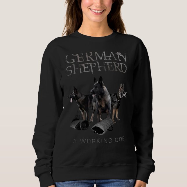Sudadera Perro pastor alemán - GSD (Anverso)