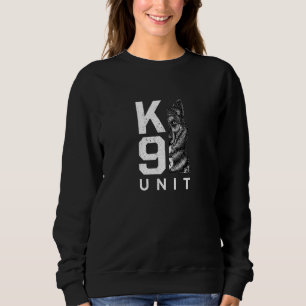 Sudadera Perro pastor alemán K9 Unidad de policía de perros
