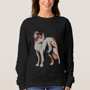 Sudadera Perro pastor australiano Aussie perro de granja