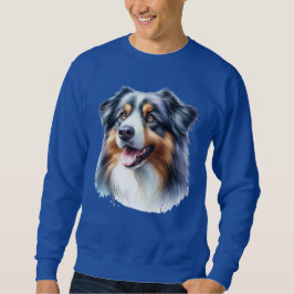 Sudadera Perro pastor australiano de tres colores