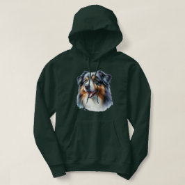 Sudadera Perro pastor australiano de tres colores