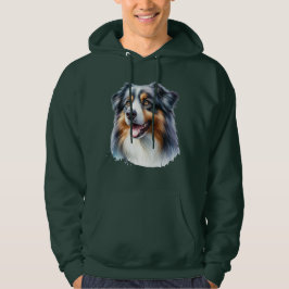 Sudadera Perro pastor australiano de tres colores