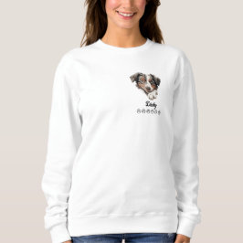 Sudadera Perro Pastor Australiano Personalizado