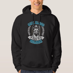 Sudadera Perro pastor belga que da SANGRE A MI MALINOIS
