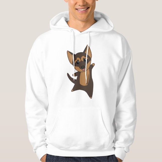 Sudadera Perro pastor de pastor alemán (Anverso)