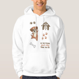 Sudadera Perro Pegatina de Cute Set Boxer Perros Perros Amo