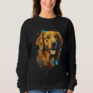 Sudadera Perro perrito de recuperación de oro