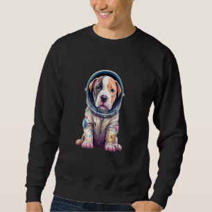 Sudadera Perro Pit bull Terrier Papá Mamá