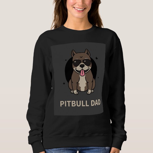 Sudadera Perro Pitbull 62 (Anverso)