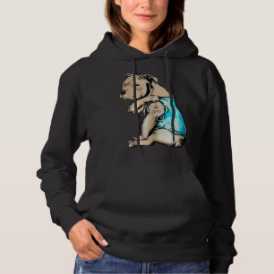 Sudadera Perro Pitbull Amo A Papá Tattoo Graciosa Camiseta